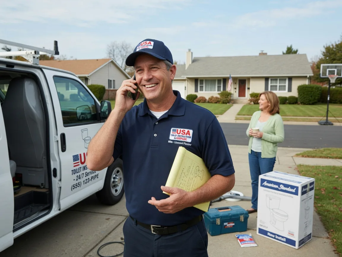 Toilet Installation Marinette, WI FAQs